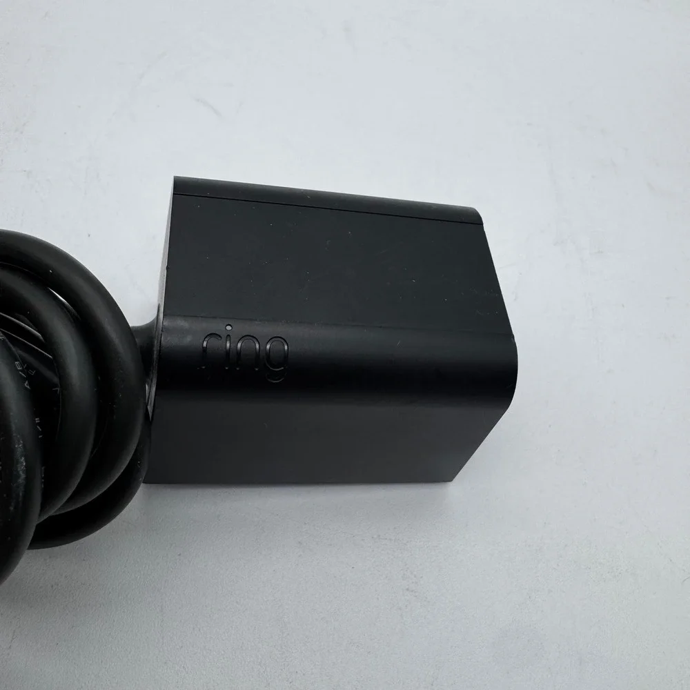 Ring Stick Up Cam Battery Plug-In 3rd Gen Black HD Security Camera w/ Power Cord